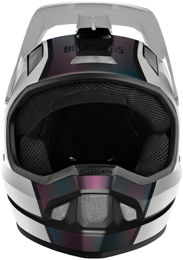 Bluegrass Legit Helmet - White Iridescent Matte Large