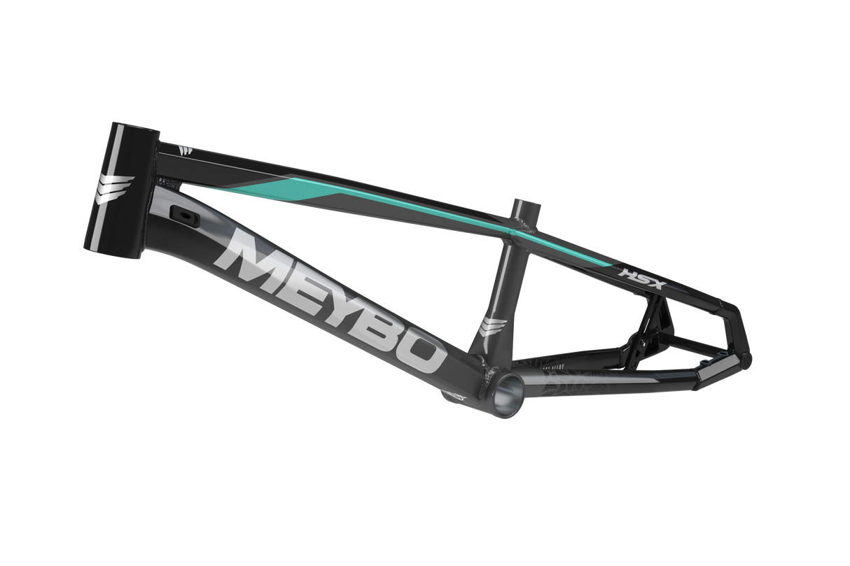 Meybo HSX Alloy BMX Race Frame 2025-Grey/Mint