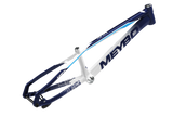 Meybo HSX Alloy BMX Race Frame 2025-White/Navy/Blue