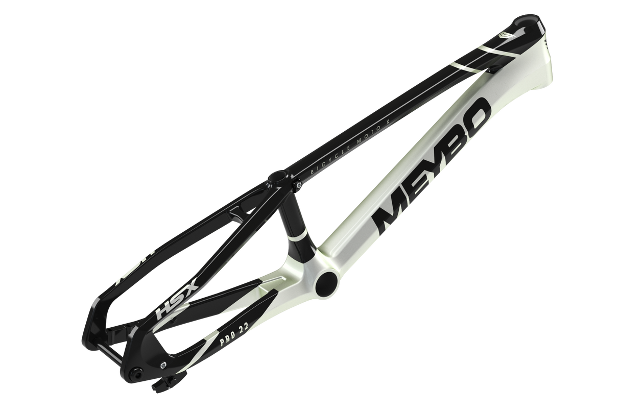 Meybo HSX Carbon BMX Race Frame 2025-Black/Pearl White
