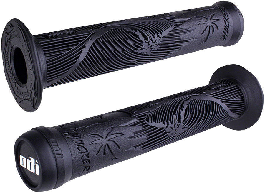 Huckar ODI Hucker Grips - Black Flange – Time 2 Shine