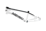 Meybo Holeshot Alloy BMX Race Frame 2025-White/Black/Grey