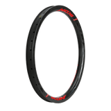 IKON Rims 20 x 1-75 36hole NO Brake Surface / Black/Red IKON Carbon Pro 20 x 1.75 Rims