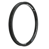 IKON Rims 20 x 1-75 36hole w/Brake Surface / Black/White IKON Carbon Pro 20 x 1.75 Rims
