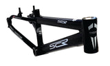 SCR Frames Black / Black n White decals SCR 20" Expert Race Frame