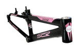SCR Frames Black / Pink decals SCR 20" Expert Race Frame