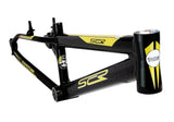 SCR Frames Black / Yellow decals SCR 20" Expert Race Frame