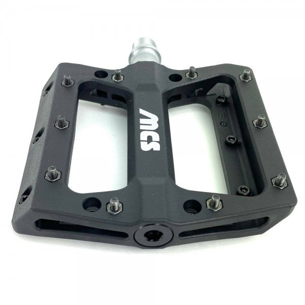 MCS PC Sealed Platform 9/16" Pedals - Black