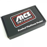 MCS PC Sealed Platform 9/16" Pedals - Black