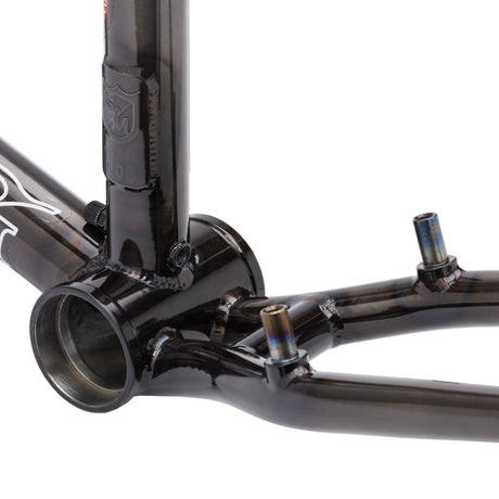 Size:22.5", Color:TRANS SMOKE BLACK