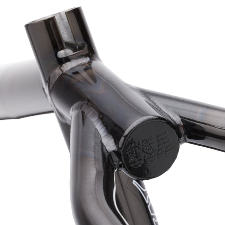 Size:22.5", Color:TRANS SMOKE BLACK