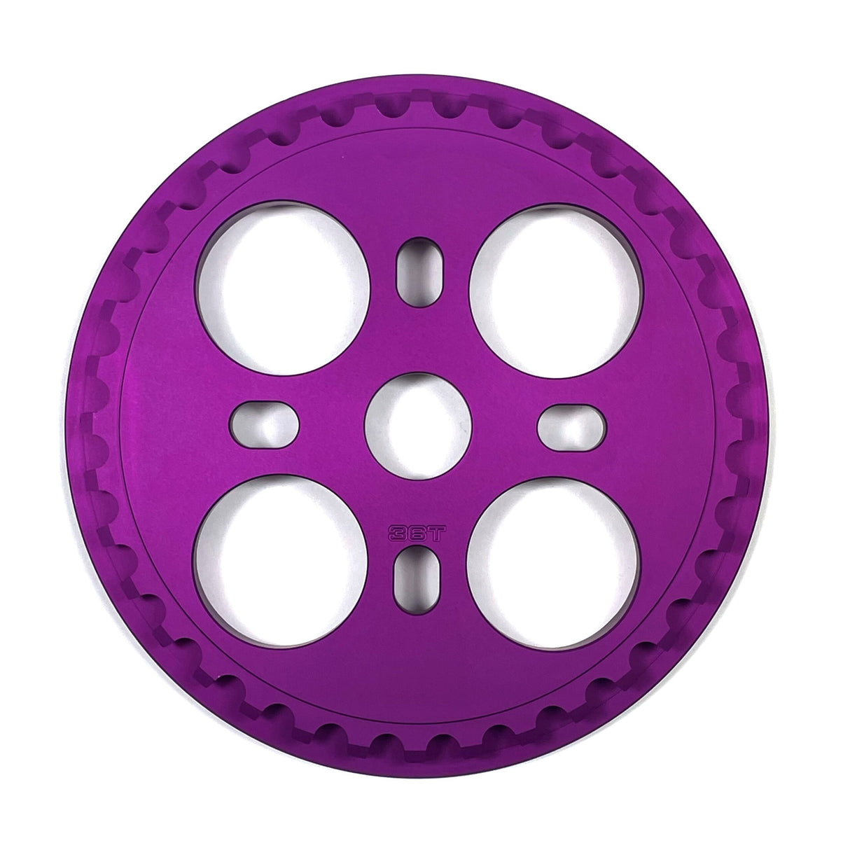 Color:Matte Purple, Size:36T