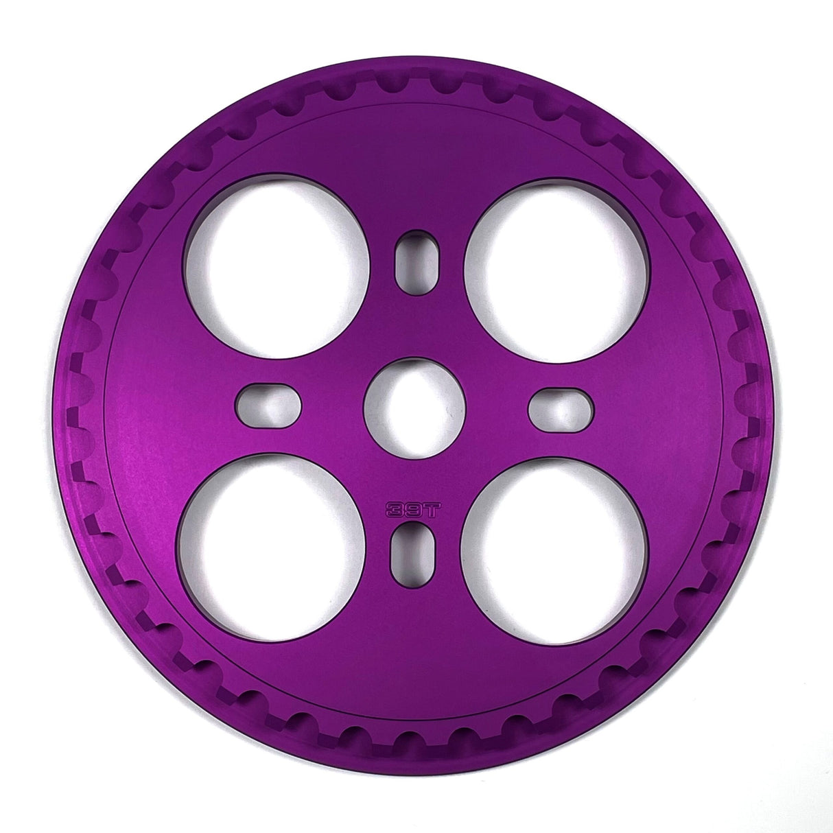 Color:Matte Purple, Size:39T