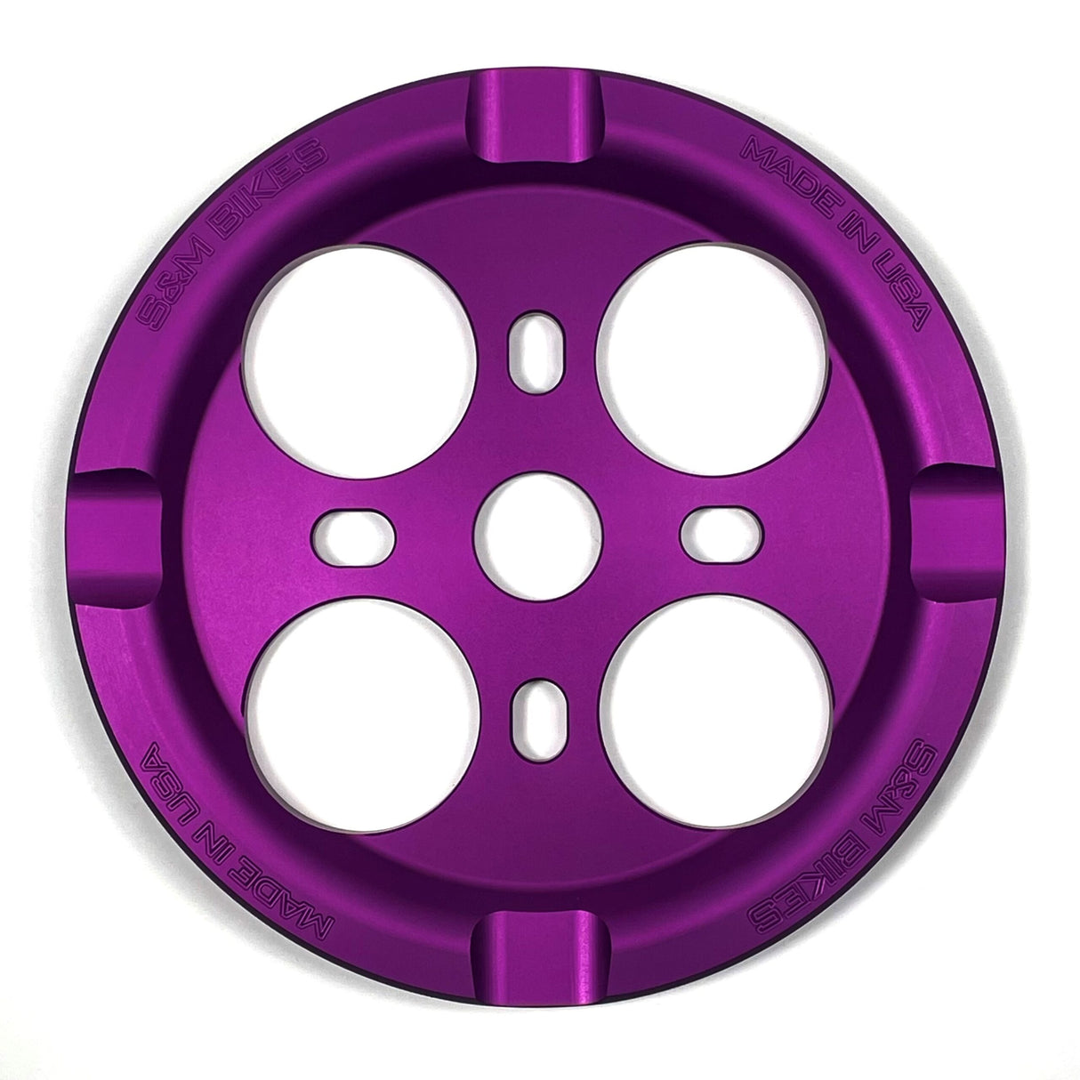 Color:Matte Purple, Size:39T