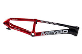 Meybo HSX Carbon BMX Race Frame 2024-Black/Red/Silver/Grey