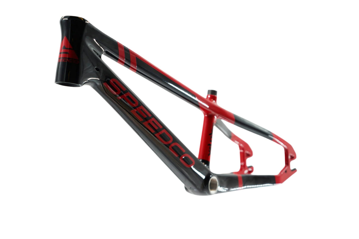 Speedco Velox Evo Carbon BMX Race Frame-Gloss Red