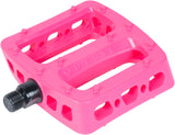 Odyssey Twisted Pro PC Pedals - Platform Composite/Plastic 9/16" Hot Pink