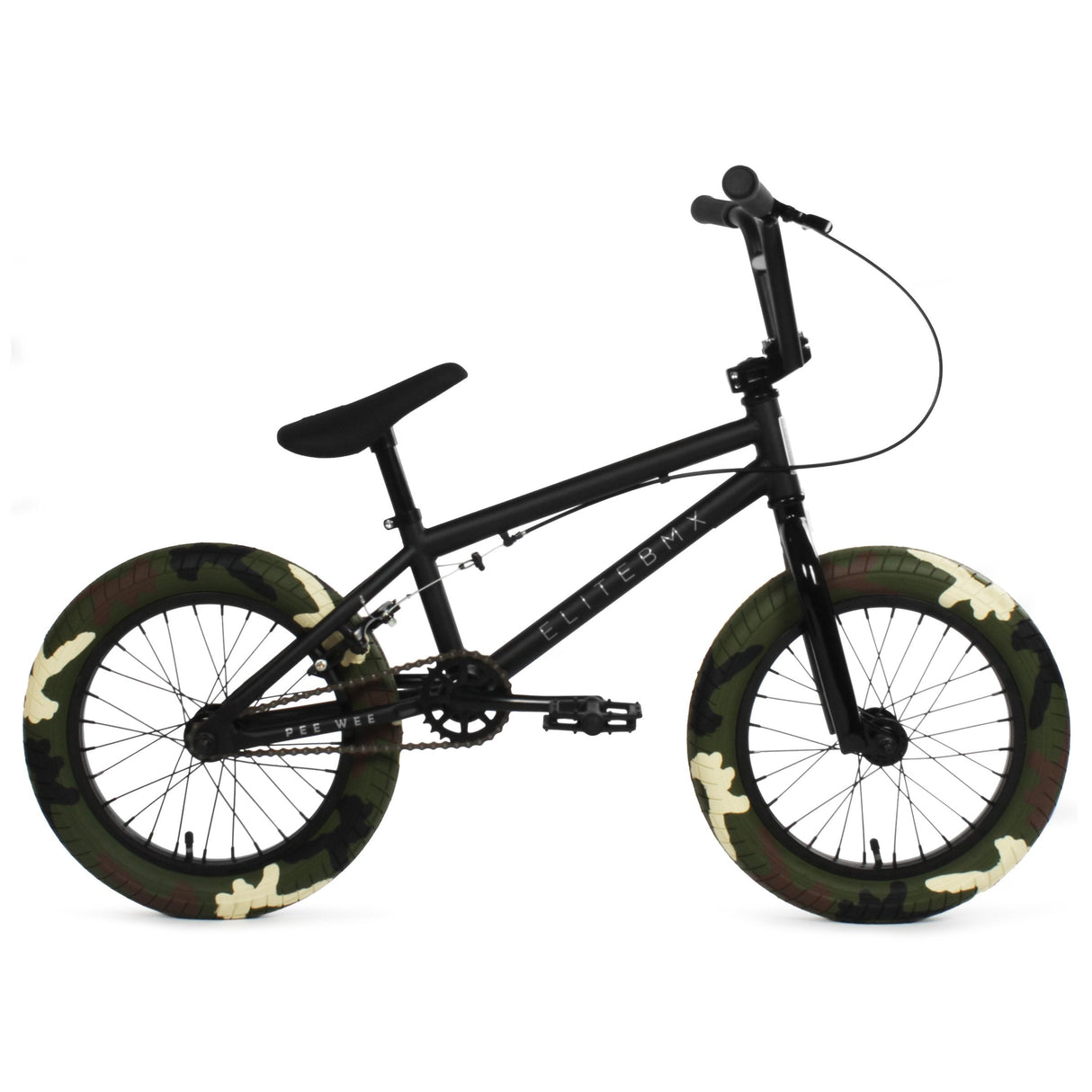 Elite Bmx Pee Wee 16"-Black Combat