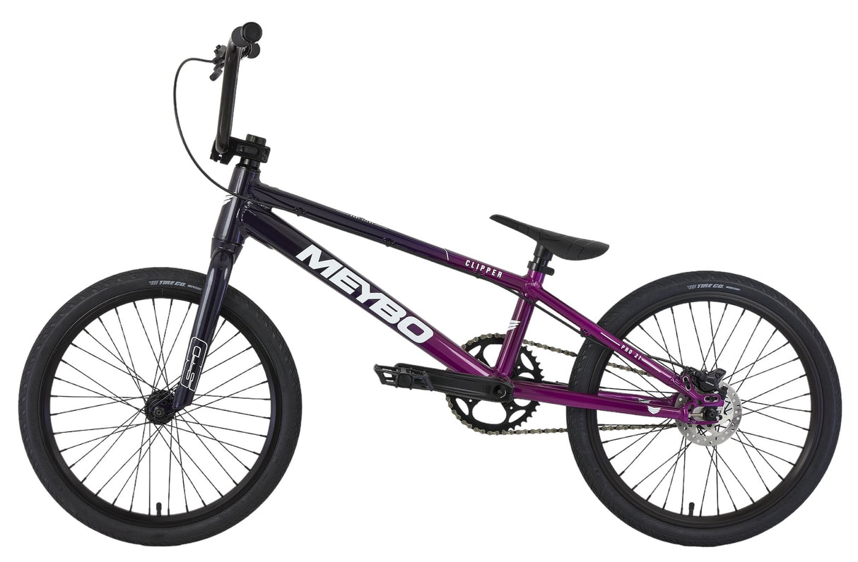 Meybo Clipper BMX Race Bike-Purple/Navy-Pro 21