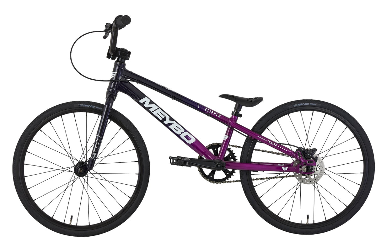 Meybo Clipper BMX Race Bike-Purple/Navy-Junior