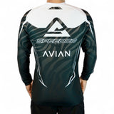 SpeedCo/Avian BMX Race Jersey-Black/Grey