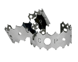 Crupi BMX Pedals Mini / Polished Crupi Pedal Cages