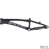 Pure V6 Alloy BMX Race Frame-Matte Black