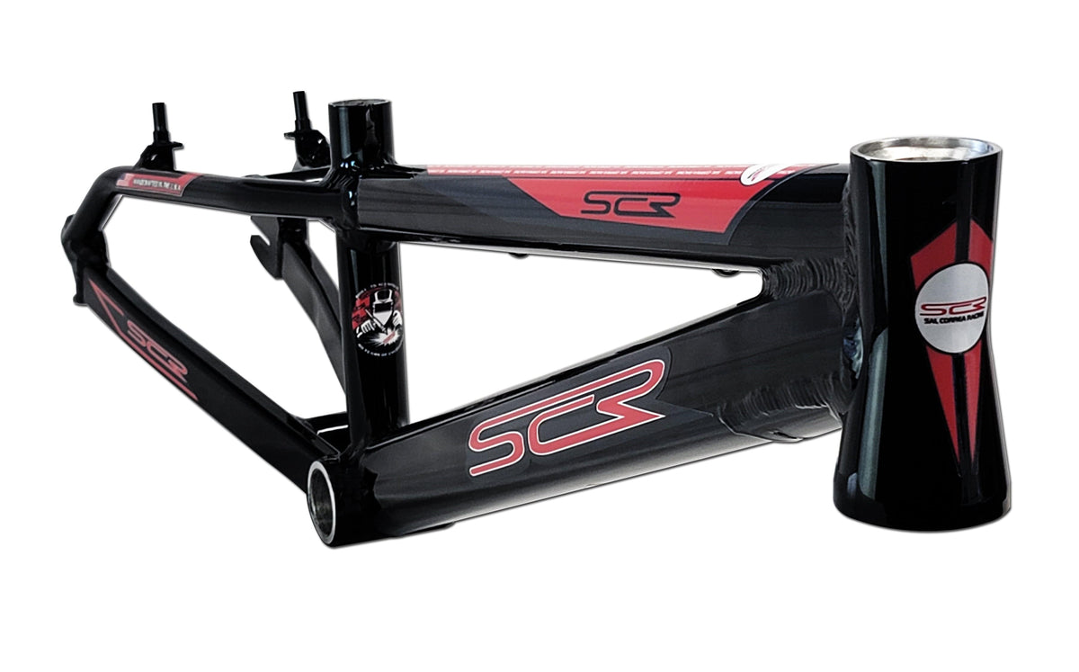 SCR Frames Black / Red decals SCR 20" Expert Race Frame