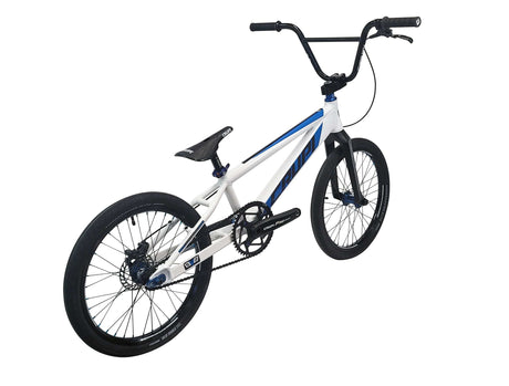 Crupi BMX Complete Bike White / with Blue parts 2024 OS20 Pro 3X Complete Bike