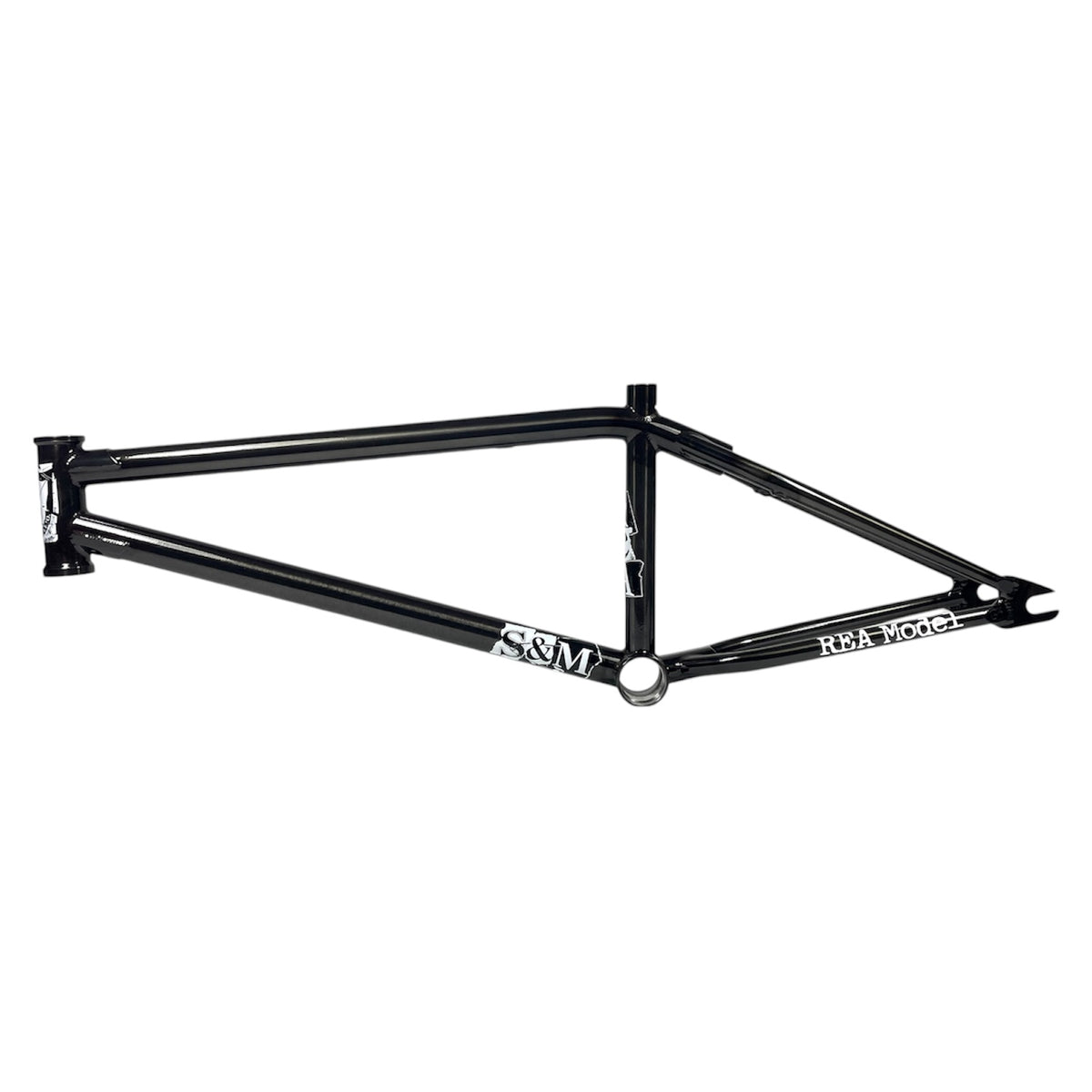 Color:TRANS SMOKE BLACK, Size:21.5"
