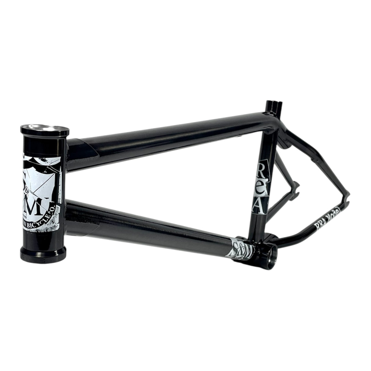 Color:TRANS SMOKE BLACK, Size:21.5"