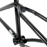 Color:TRANS SMOKE BLACK, Size:21.5"