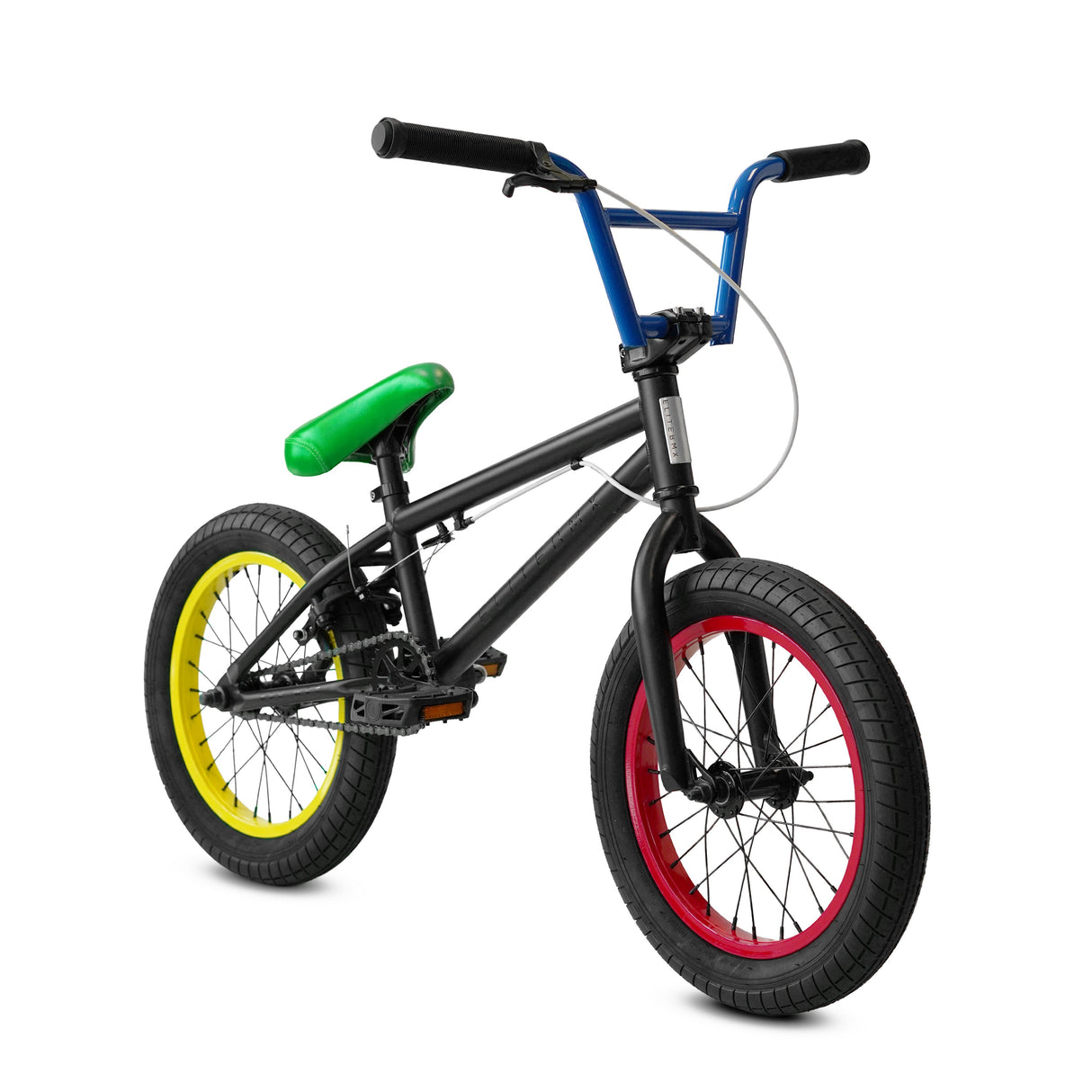Elite Bmx Pee Wee 16"- Black Rubix