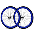 700c Wheelset - Dark Blue