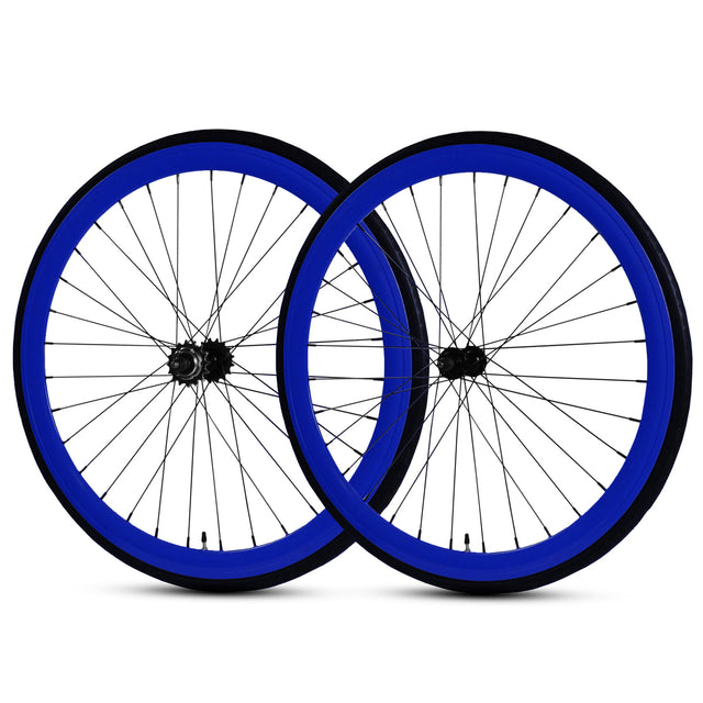 700c Wheelset - Dark Blue