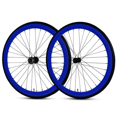 700c Wheelset - Dark Blue