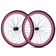 700c Wheelset- Pastel Pink
