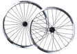 Crupi Parts Custom Wheels 20 x 1-1/8 x 28H / Polished / Black Custom 20" Crupi 28H Disc Wheels