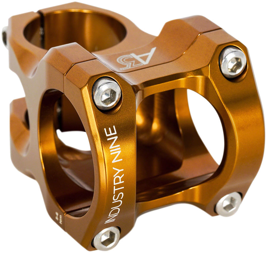 Industry Nine A35 Stem - 32mm 35 Clamp +/-9 1 1/8" Aluminum Bronze
