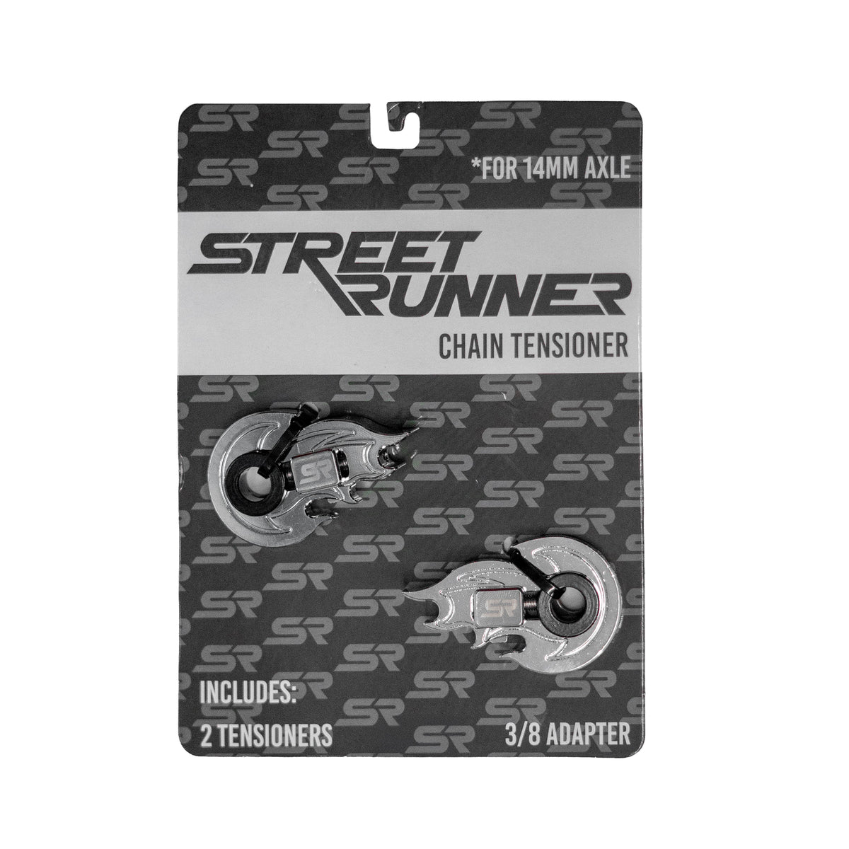 SR Flame Tensioners - Pair Chrome