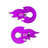 SR Flame Tensioners - Pair Purple