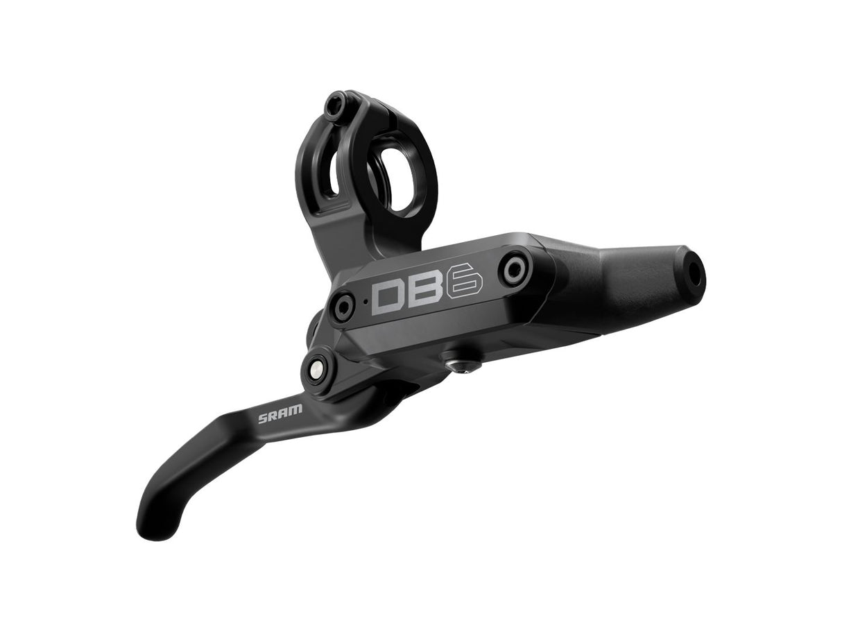 SRAM DB6 Disc Brake Lever - Right Front Rear 2000mm Hose Post Mount 4-Piston Aluminum Lever Diffusion BLK A1