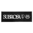 Subrosa Logo Floor Mat - Black