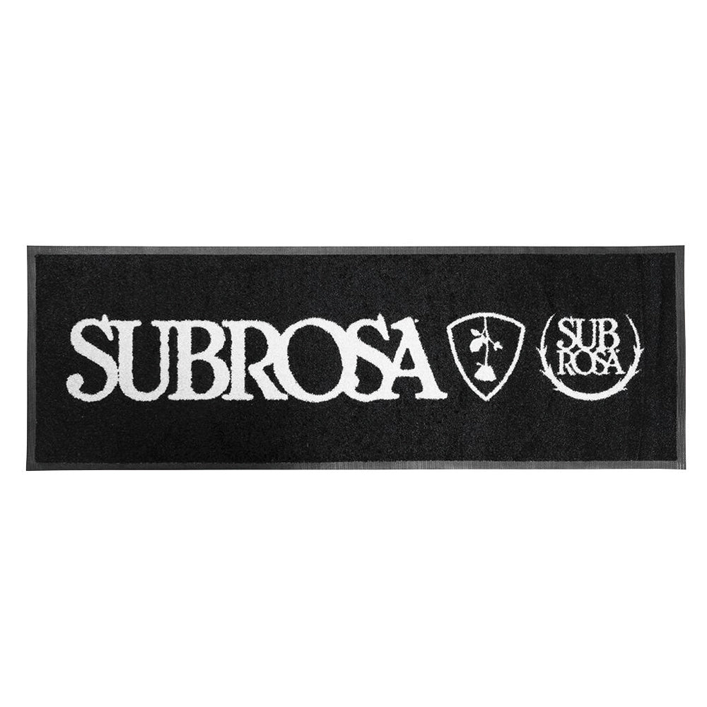 Subrosa Logo Floor Mat - Black