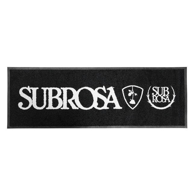 Subrosa Logo Floor Mat - Black