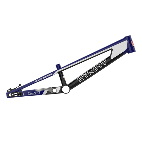 Syndyt SYB alloy BMX race frame in blue