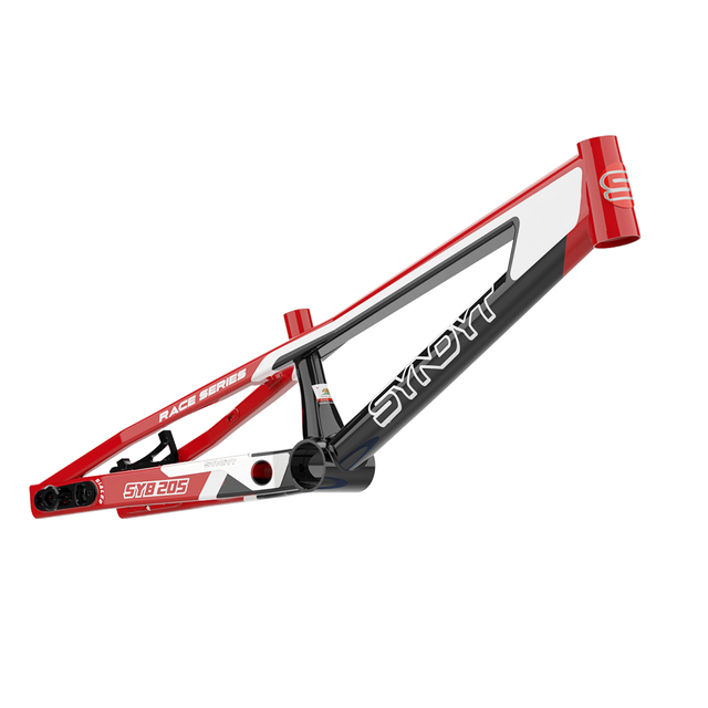 Syndyt SYB alloy BMX race frame in red