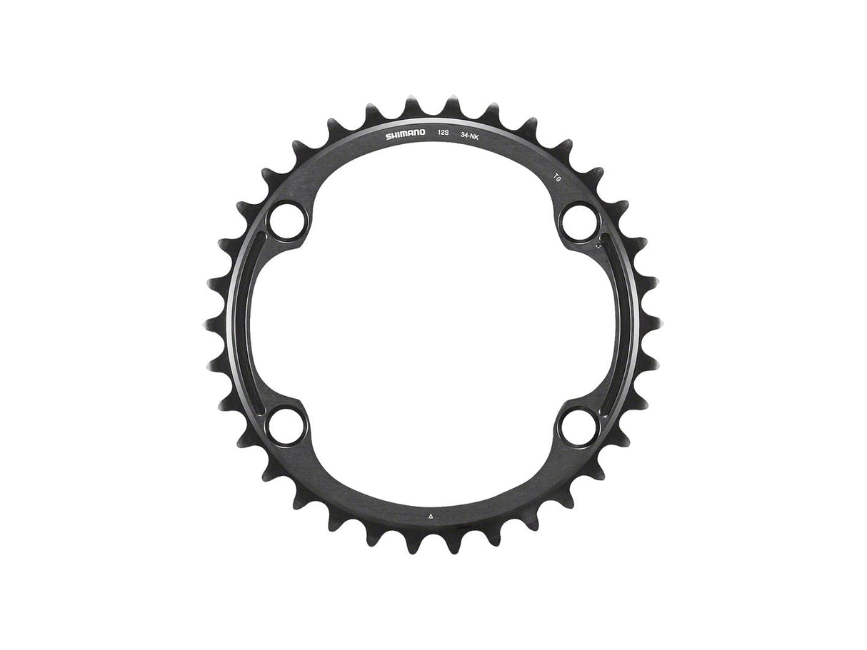 Shimano Dura-Ace FC-R9200 12-Speed Chainring - 36t Asymmetric 110 BCD BLK NH