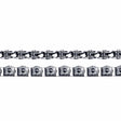 Crupi Parts Chains Silver Rhythm Half Link Solid Pin Chain