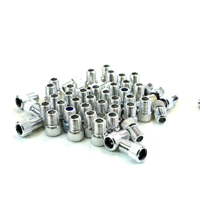 Adapter Valve - Silver 50pcs